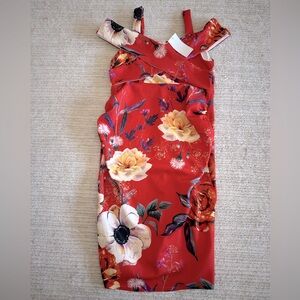 NWT True Violet (from ASOS) Maternity Wrap Front Midi Dress sz 18 (US 14)